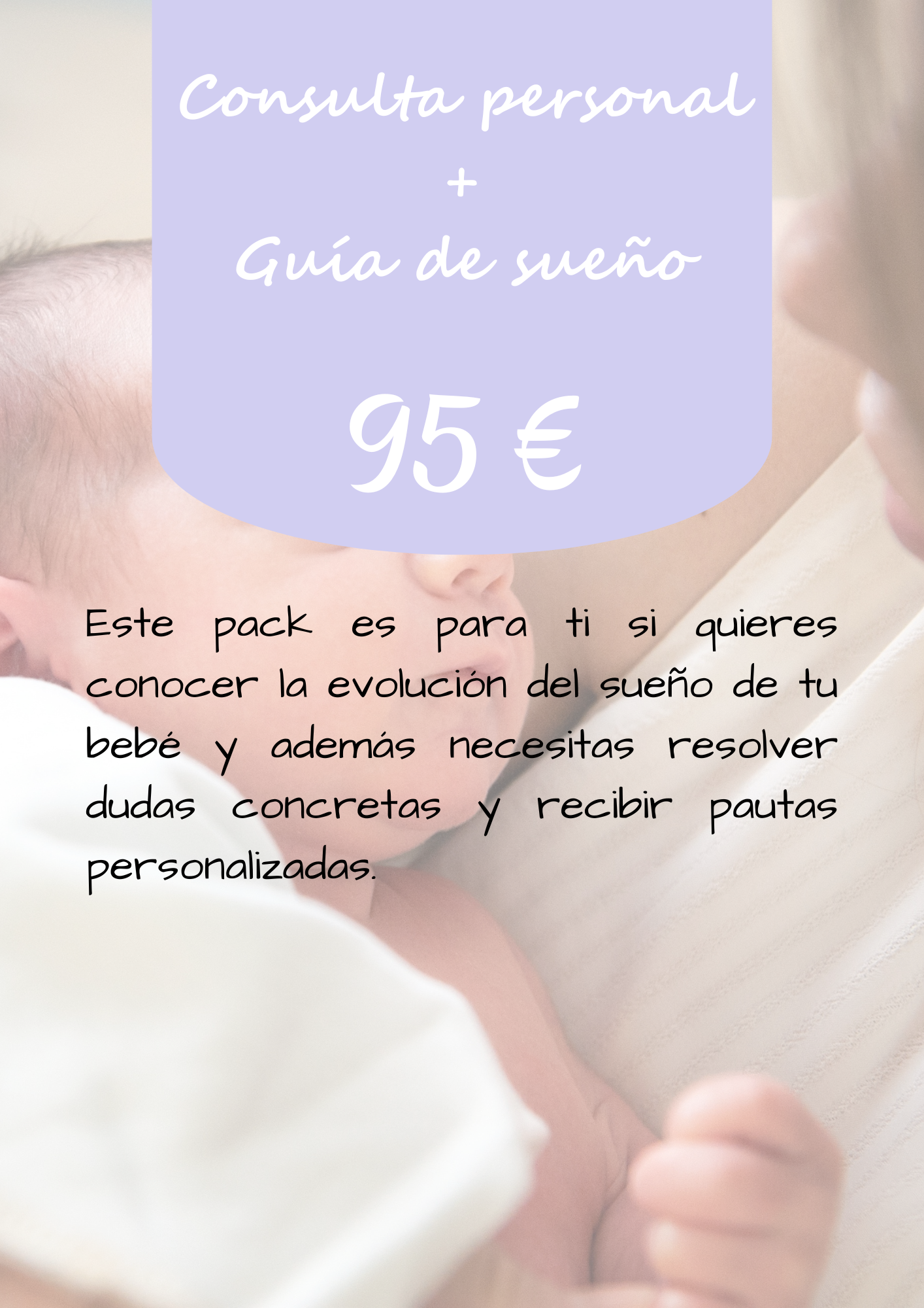 Consulta personal y guia de sueño infantil