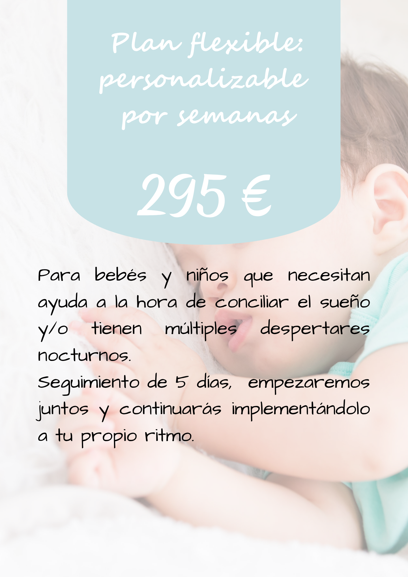 plan de sueño infantil 5 dias